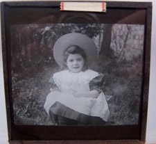 Magic Lantern Slide - Social History Children