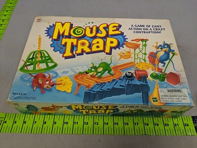 Mouse Trap Board Game Vintage 1995 Milton Bradley Board Game