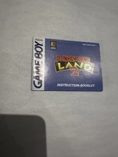 Donkey Kong Land 2 Game Boy 1996 Instruction Booklet DMG-ADDE-USA M35