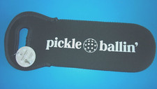 NWT " Pickle Ballin  " Pickleball Ball / Wine Carrier, Fits 4 Balls or 1 Bottle