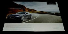 MASERATI QUATTROPORTE SPORTS CAR TWO PAGE ADVERTISEMENT-2014 BEING IN CONTROL