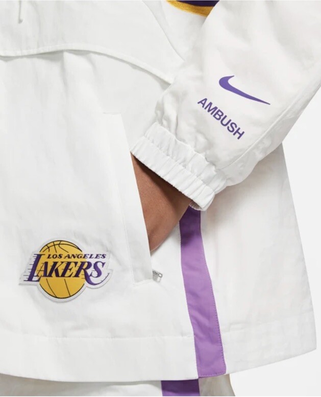Nike x Ambush Lakers | Jacket | XL | White | Style DB1617 Nike x Ambush Lakers | Jacket | XL | White | Style DB1617