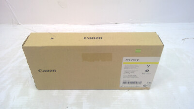 Canon imagePROGRAF iPF810/iPF815/iPF820/iPF825 PFI-703Y Yellow Ink (NOV 2018)