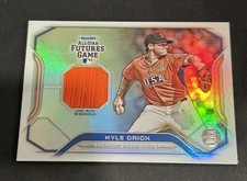 Kyle Crick 2013 Bowman All Star Futures Game Jersey 06/25 Game Worn Giants Topps