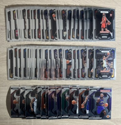 2023-24 Panini MONOPOLY PRIZM NBA Basketball Vet & RC YOU PICK #1-90 & All Stars