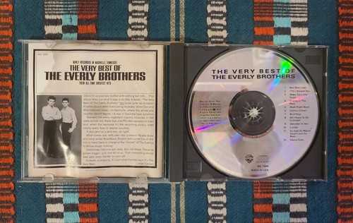 Everly Brothers - The Very Best...(CD, Album, RE) Warner Bros USA Like New Used - Picture 3 of 3