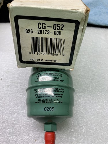 SPORLAN 026-28173-000 CG-052 FILTER-DRIER - Picture 5 of 8