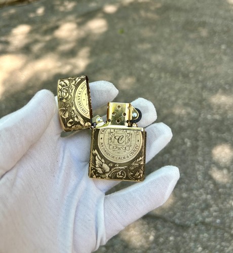 John Wick The Continental Custom Zippo Lighter | Brass Armor Zippo | Made In USA - Picture 2 of 8