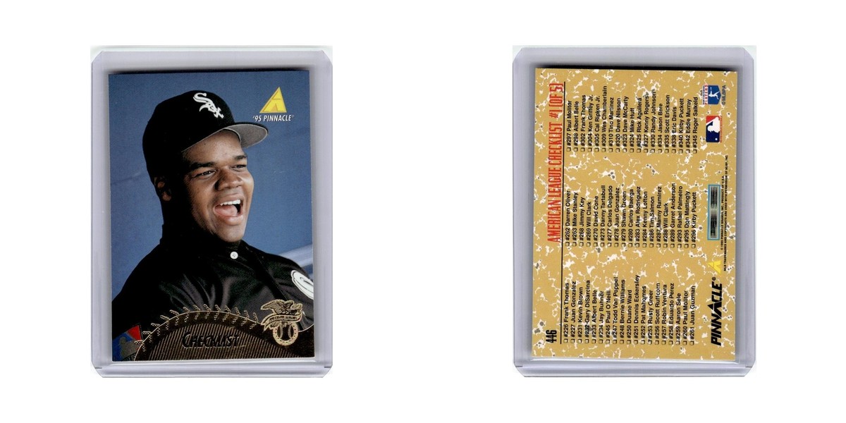 Frank Thomas 1995 Pinnacle #446 Chicago White Sox Baseball Card NM