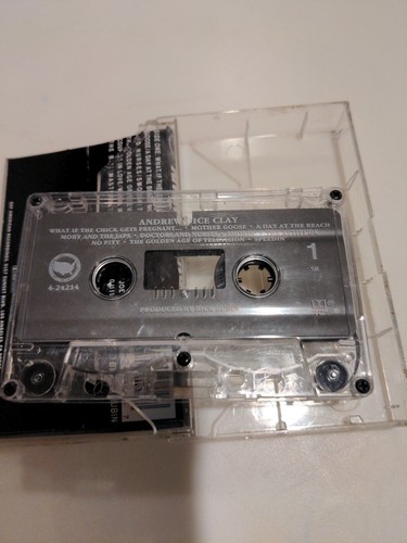Andrew Dice Clay Dice (Cassette) Tested Works Comedy - Picture 3 of 4