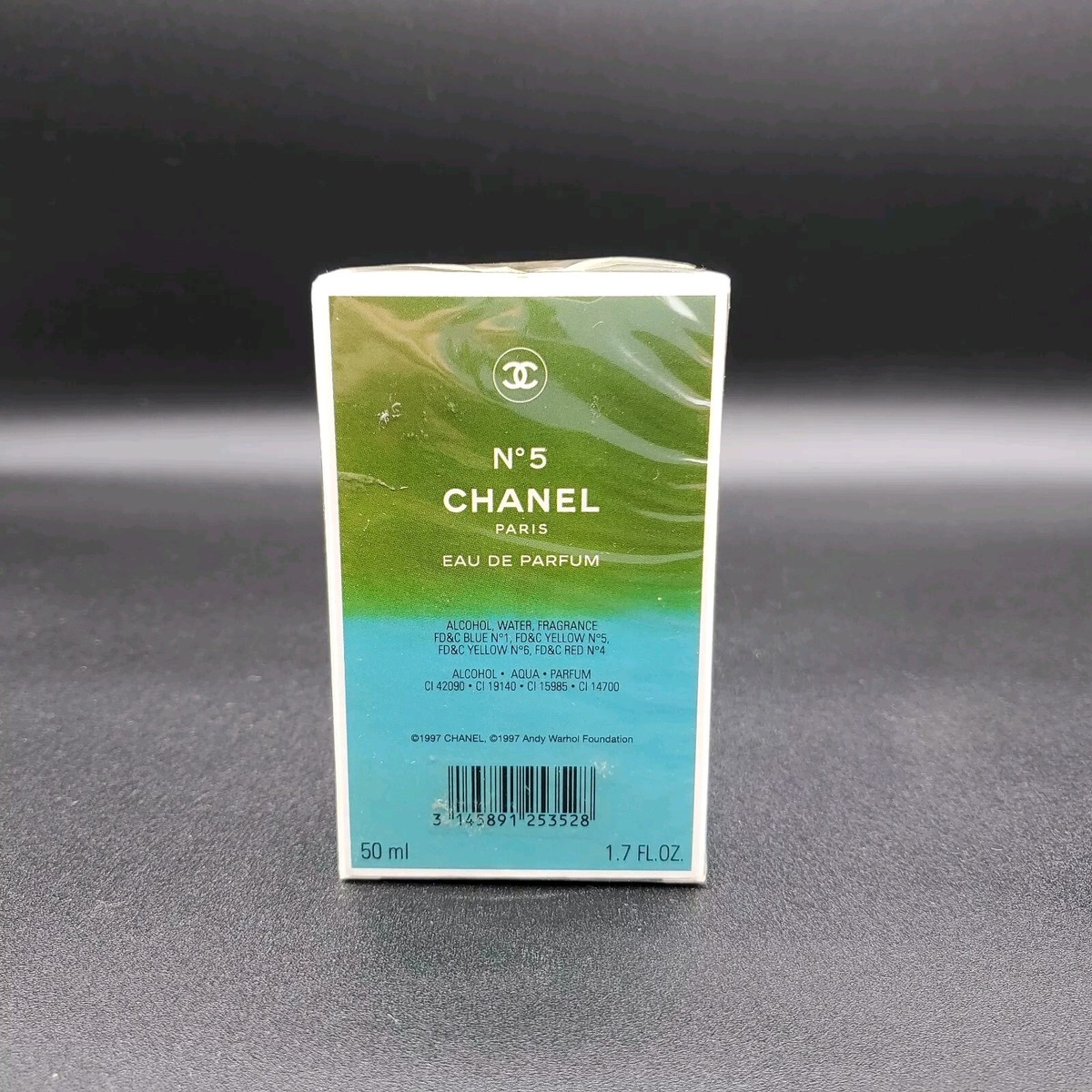 CHANEL No.5 EDP 50ml perfume Andy Wallhol collaboration limited