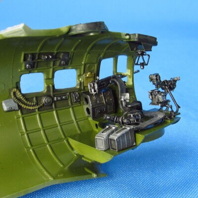 B-17G Bombardier s Cockpit - Interior Set 1:48 (for Monogram Aircraft Kit Model)
