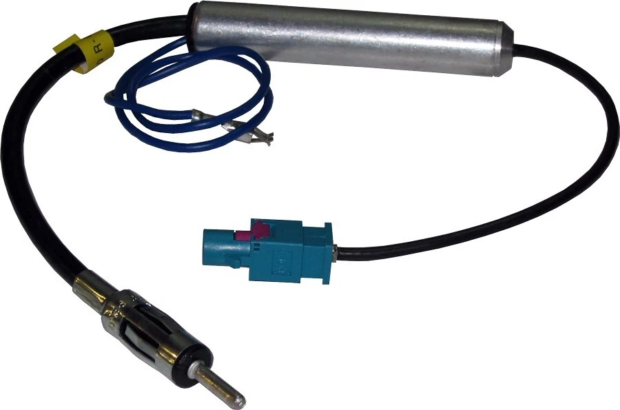 Adaptateur Antenne Fakra-Din Alimentation Fantôme Audi Modèles De 2007 IN Avant - Photo 2/3