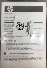 HP Photo Paper Glossy 4x6 Hewlett Packard 150 Sheets PL Q6638-60009 SEALED