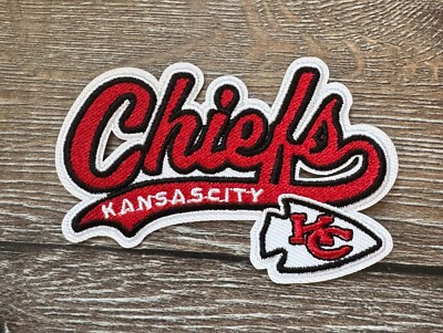 NFL Kansas City Chiefs PATCH Aufnäher Bügelbild American Football US Team Sport