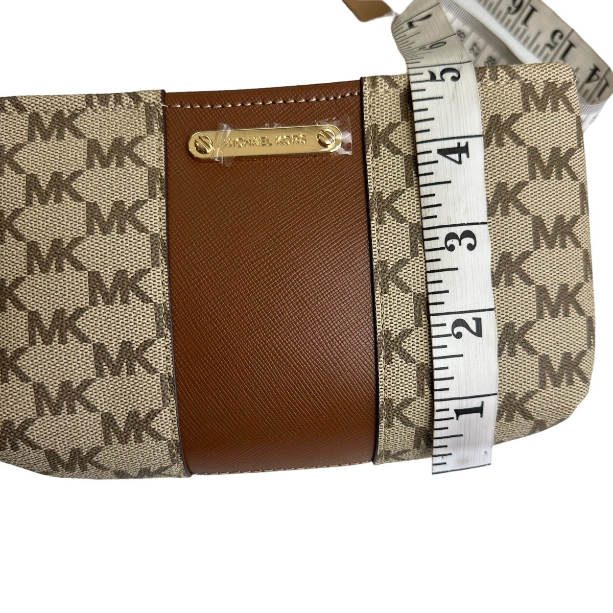 Michael Kors Women\'s Brown Logo Belt Bag Fanny Pack Adjustable small/medium Michael Kors Women main image 4