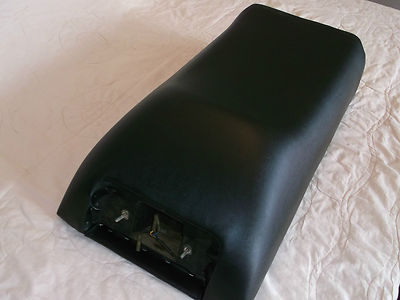 Replacement Seat Cover For Yamaha SRX 340 & 440 1978-1980 - All Black Marine Vinyl, Cold Resistant, DIY Install - View #3