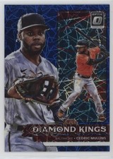2022 Donruss Optic Diamond Kings Blue Velocity Prizm 86/99 Cedric Mullins 11nq