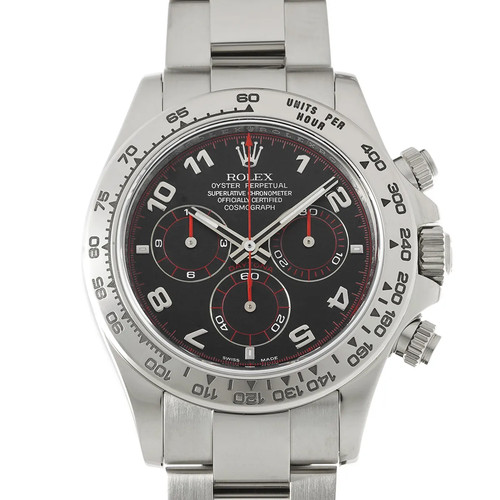 Rolex Cosmograph Daytona 116509 40mm White Gold Gray Wristwatc...