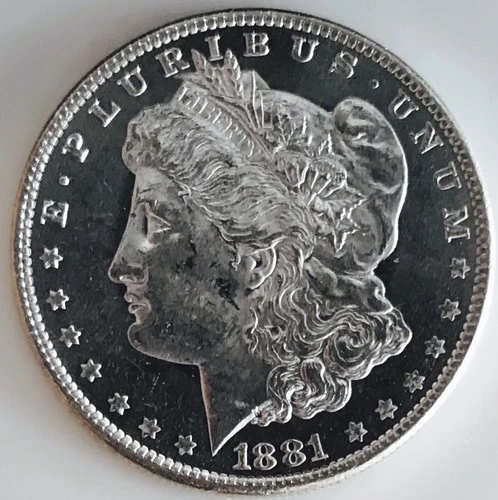 1881 O MORGAN DOLLAR! GEM BU+++! PROOF LIKE BEAUTY! RIDICULOUSLY NICE! NR #K2295