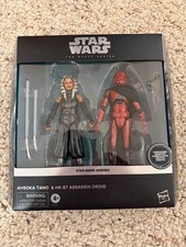 Star Wars Black Series Carbonized Ahsoka Tano and HK-87 Assassin Droid