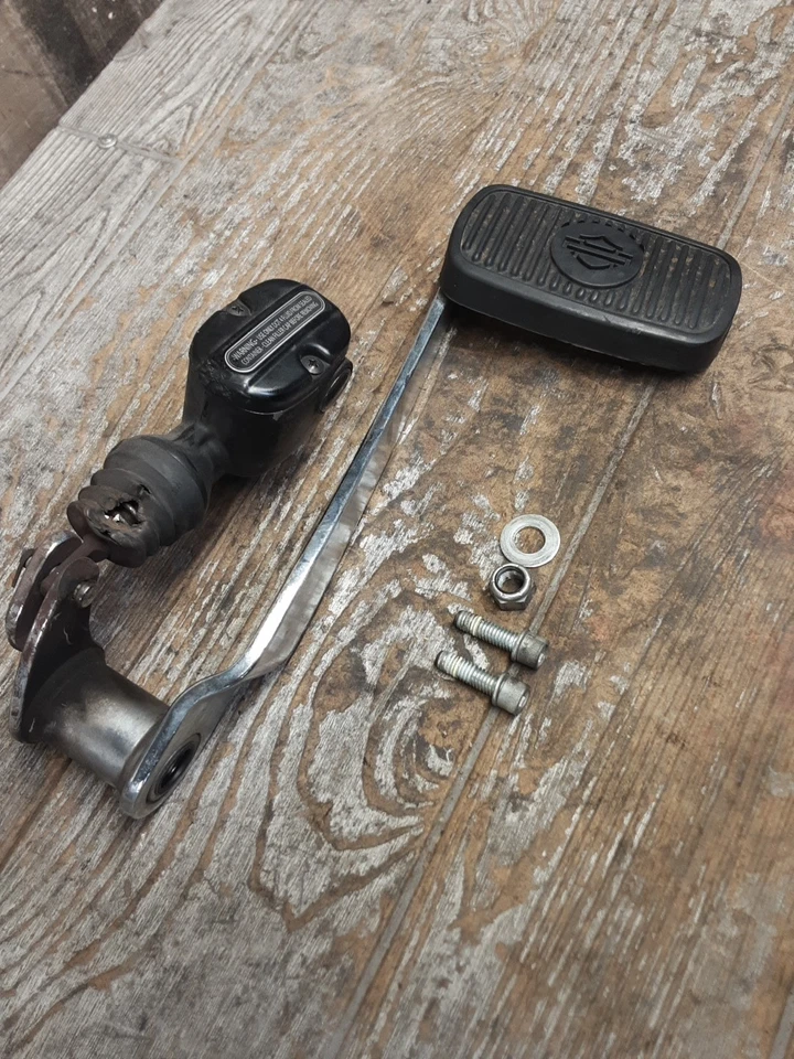 2008 Harley Davidson Electra Glide Ultra Rear Brake Master Cylinder Pedal BR-696 - Image 4 of 4