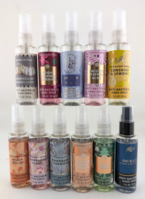 Bath & Body Works Hand Sanitizer Spray 1.0 fl oz Chooze Your Scent