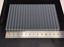 30x N Gauge Canal Reinforcement Walls Railway Scenery Building (MATTE GREY)