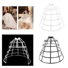 Women's 5-Hoop Petticoat Underskirt Crinoline For Bridal