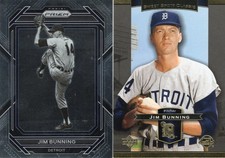 Lot of 2  Jim Bunning 2023 Panini Prizm/ 2003 Upper Deck Sweet Spot Classic