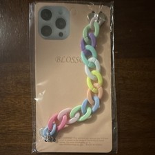 Blossom Chunky Chain Multicolor phone chain/phone jewelry