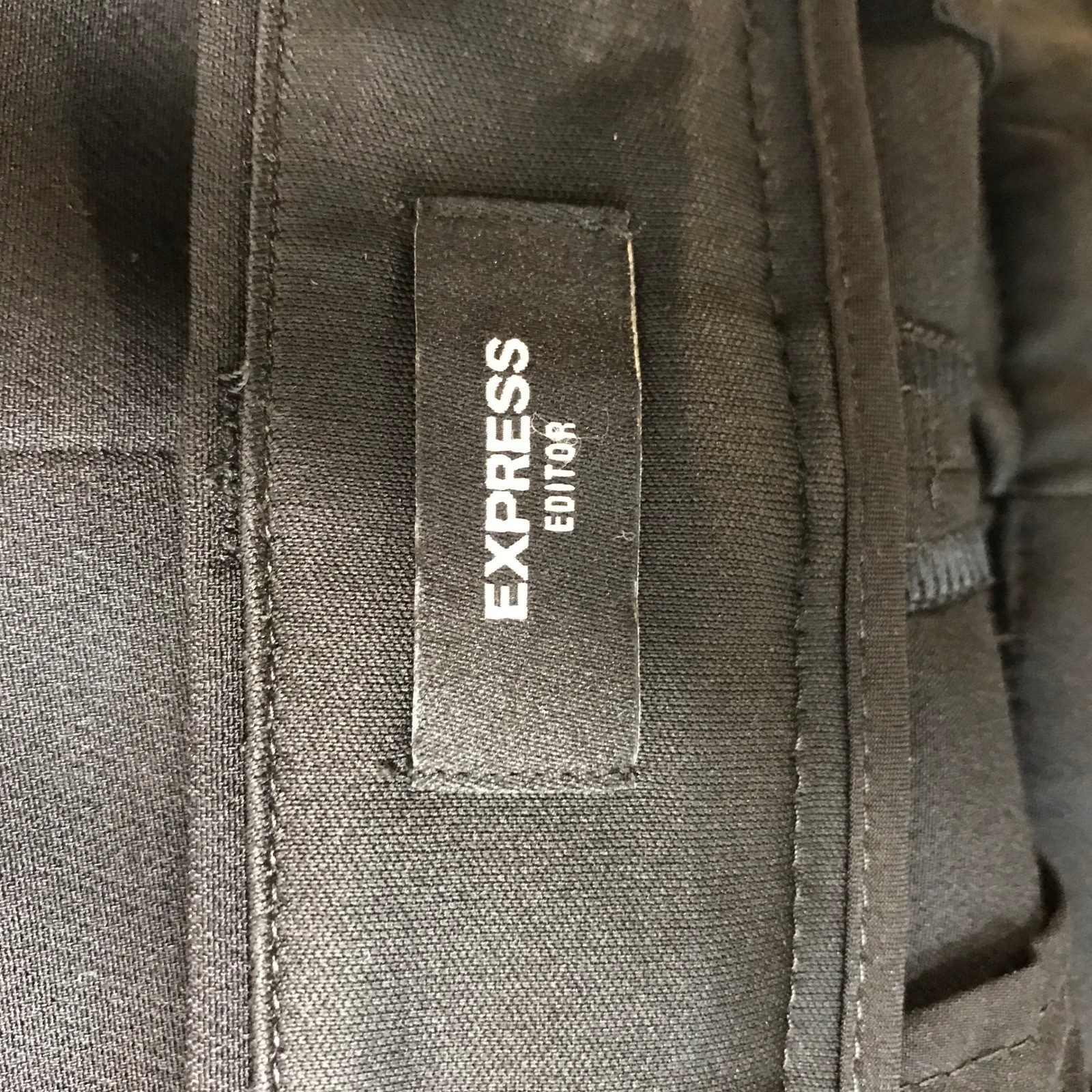 EXPRESS EDITOR Black Split Hem Bootcut Dress Pant… - image 7