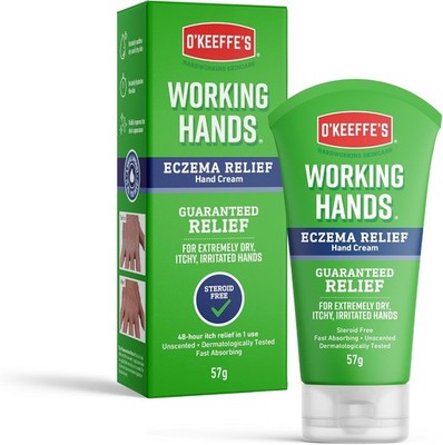 O'Keeffe's Working Hands Ekzemlinderung Handcreme, 57g - für trockene, juckende Hände