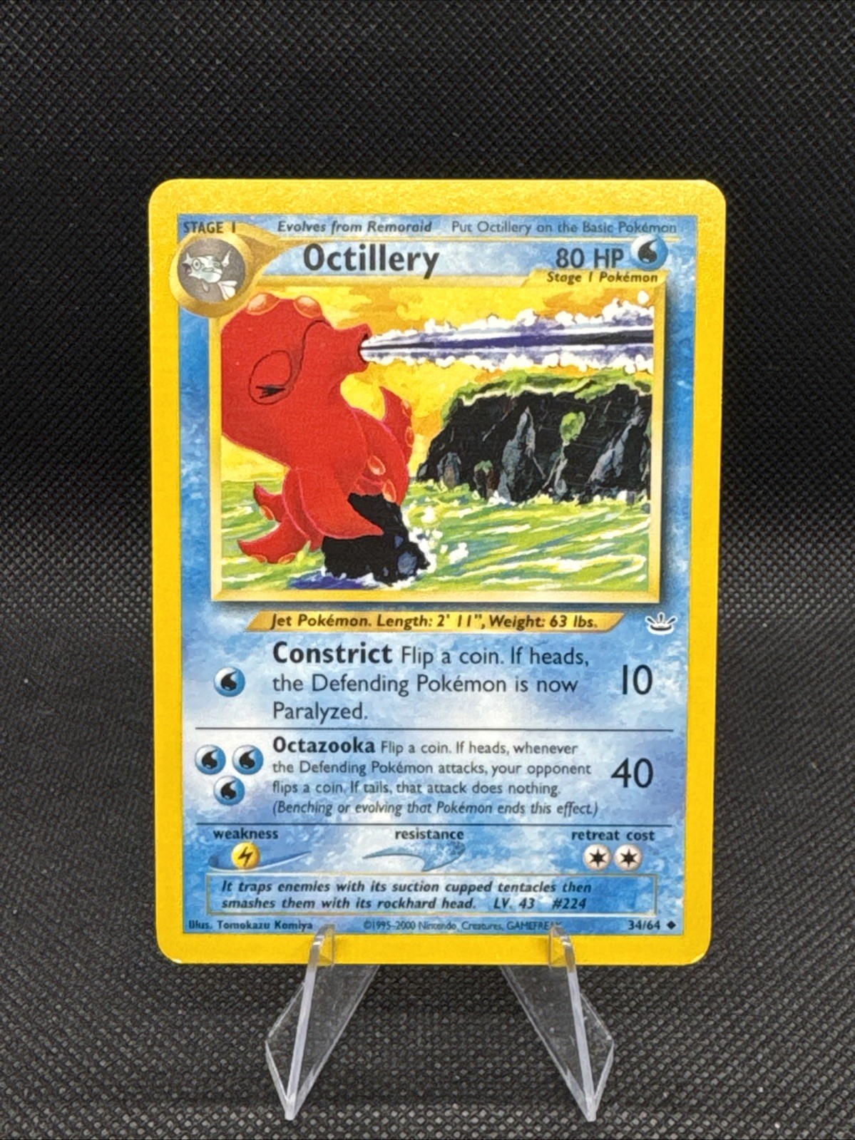 Octillery 34/64 Neo Revelation Regular