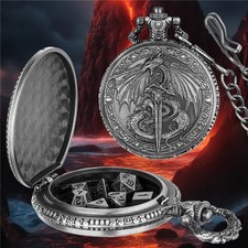 Fantasy Role Playing Dice Set in Dragon Holds...