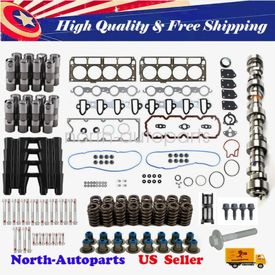 #ad E1841P Sloppy Stage 3 Cam Lifters Springs Gaskets Kit For LS LS1 4.8 5.3L .595quot; $343.99