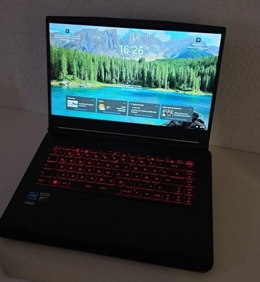 MSI GF 63 15 12450H Nvidia RTX 3050 144hz 16 GB RAM 512 GB SSD