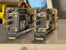 MultiDyne Open Gear 4 Ch Video Fiber Optics Cards HD-4400OG-FRX  HD-4400OG-FTX