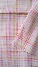 Pink Plaid Fabric August Wren By Dear Stella #STELLA-DAW 1661
