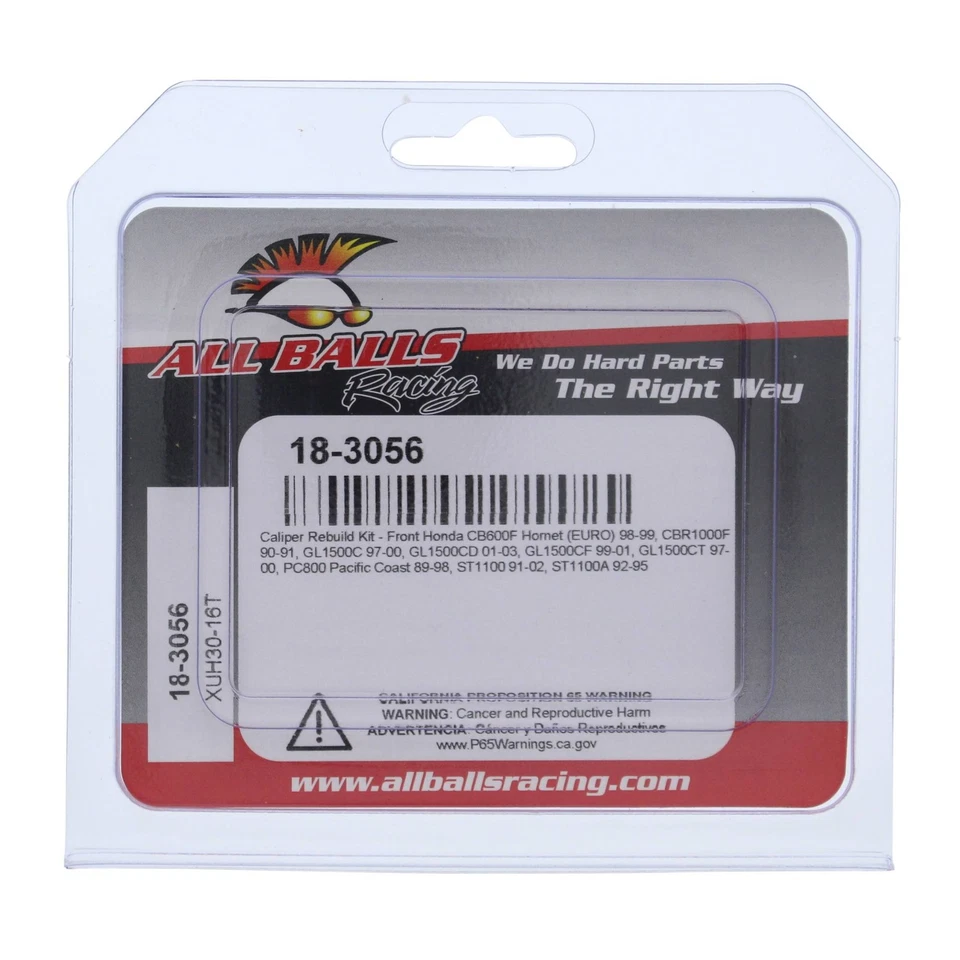 New All Balls Front Caliper Rebuild Kit 18-3056 for Honda CBR 1000 F 90-91 - Image 4 of 4