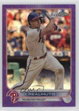 2022 Topps Chrome Logofractor Edition Purple Refractor /250 JT Realmuto #108 k2j