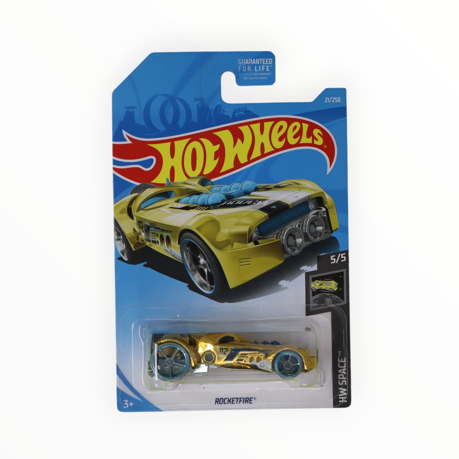 Hot Wheels RocketFire 21/250 - Gold - 2019 Mainline A