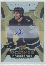2023-24 Upper Deck Trilogy Uncommon Rookies Gold /149 Tye Kartye #156 Auto 1s9h