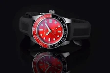 ARAGON A207RED Divemaster 40 GMT NH34
