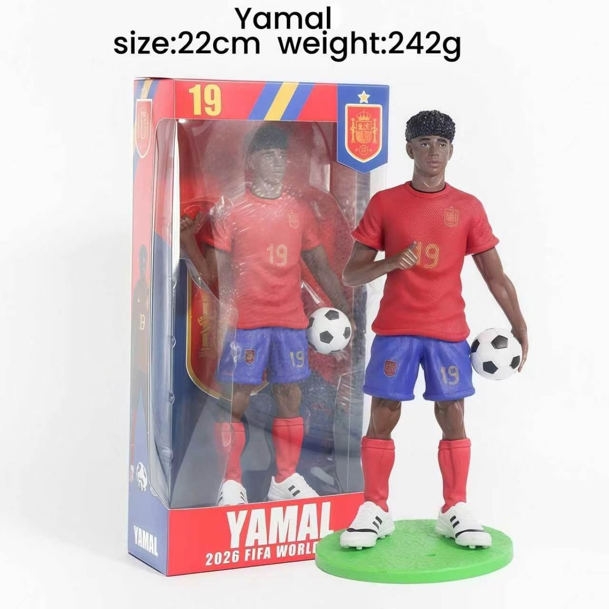Best Soccer Player 8 inch Action Figures Messi Ronaldo | eBay