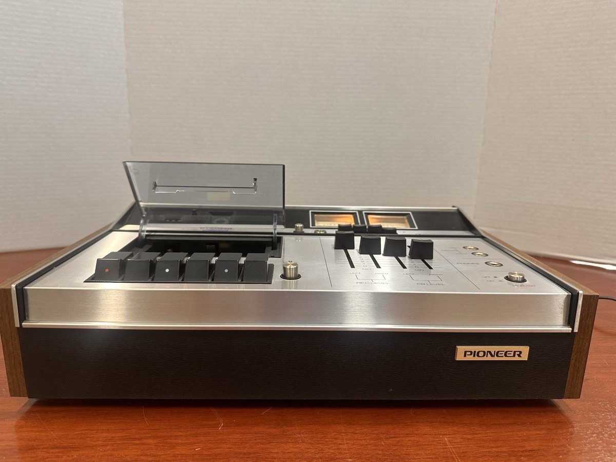 ★PIONEER STEREO CASSETTE DECK CT-7 【品１】 1974 Pioneer CT-4141A Stereo Cassette Tape Deck W/ Original Box