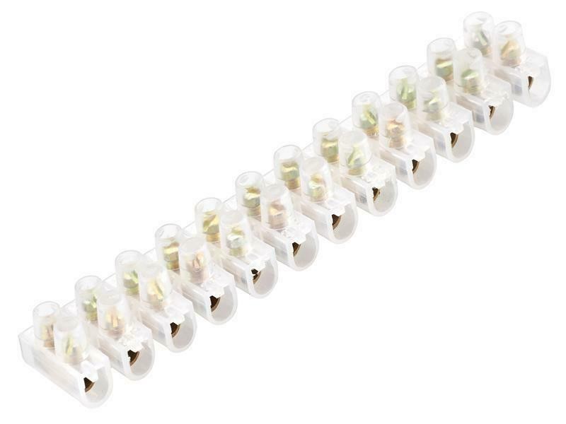 Masterplug Connector Strips 2.5A 12W (Pack 10) MSTTS2512