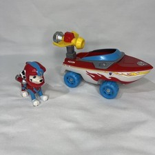 Paw Patrol Sea Transforming Marshall  Vehicle Figure Boat