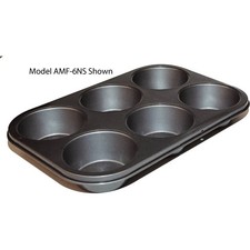 Winco AMF6NS (6) 3 1/2 in Muffin Pan