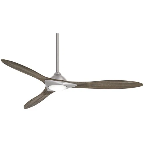 Minka Aire Sleek 60" Ceiling Fan - Seasoned Wood 3-Blade Remote Control - Picture 2 of 5